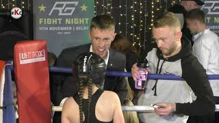 RG Fight Night Demo Bout Sydney Morton V Sara Celinska [upl. by Ahseyk]