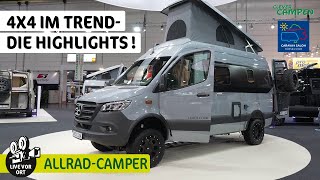 Caravan Salon 2024  Allrad liegt im Trend  Offroadhighlights  Clever Campen [upl. by Volnak]