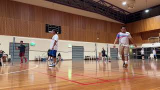 21 Stringz Badminton  Ezekiel amp Christian vs Jayson amp Glenn [upl. by Gregor]