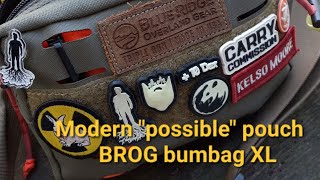 Common day quotEDCquot possibles pouch Blueridge overland bumbag XL [upl. by Endys]