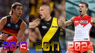 Every AFL Season Opening Goal Since 2012 [upl. by Edric]