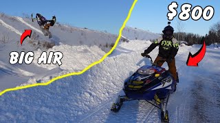 Testing the CHEAPEST snowmobile on MARKETPLACE [upl. by Ereveniug]