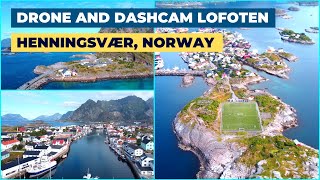 SPECTACULAR Henningsvær in Lofoten Norway  Small fishing village  July 2024 [upl. by Pam]