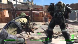 Fallout 4 PS4  Fire Support  Cambridge Police Station [upl. by Edmond]