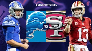 NFC Championship FULL PREVIEW Lions at 49ers I FINAL PICKS  PREDICTIONS I CBS Sports [upl. by Krigsman651]