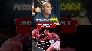 Anderson Silva x Jake Paul 2 ufc ufcbrasil jakepaul andersonsilva [upl. by Annunciata396]