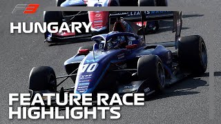 F3 Feature Race Highlights  2023 Hungarian Grand Prix [upl. by Roseanna]