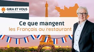 Que mangent les Français au restaurant [upl. by Assirahc365]