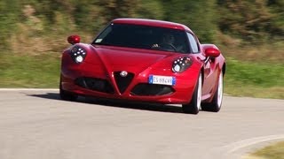 Alfa Romeo 4C roadtest English subtitled [upl. by Gery]