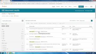 Scopus Advanced Search [upl. by Wight]