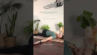 Supine Spinal Twist Variations 🌀 pilates pilatesworkout spinalcare [upl. by Inaej]