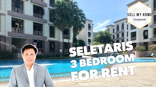 Singapore Property Listing  Seletaris 3 Bedroom Condo unit for Rent 2024 [upl. by Anneyehc]