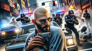 La polizia mi ha fatto unimboscata su GTA Online E32 [upl. by Ynnaf]