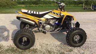 06quot YFZ 450 start up [upl. by Refinej81]