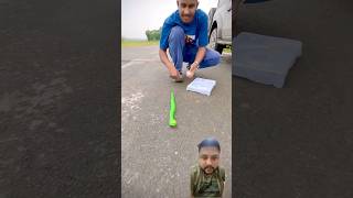 Remote control snake 🐍 RC snake experiment snake crazyxyz ruhulshorts unboxing snake ake [upl. by Danell]