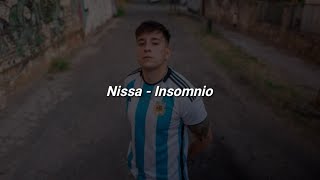 Nissa  INSOMNIO 🔥 LETRA [upl. by Evelinn770]