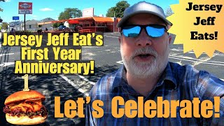 🍔 Jersey Jeff Eats One Year Anniversary Lets Celebrate Where It All Started Stewarts Hot Dogs [upl. by Cirdla]