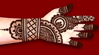 Very Easy mehndi designs  mehandi ka design  mehandi design  mehandi  cone designs mehdi design [upl. by Katya]