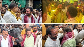 Talasani Srinivas Yadav  Kishan Reddy  Grand Entry At Laddu Yadav Sadar 2024  Chappal Bazar Laddu [upl. by Attenahs]