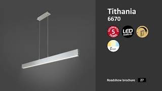 Prezentare video Suspensie LED Tithania 6670 [upl. by Magdaia]