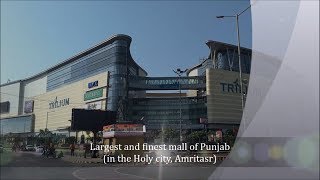 Trilium mall  Amritsar  Largest and finest malls  Punjab  must visit [upl. by Esiouqrut]