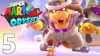 SUPER MARIO ODYSSEY FR 5 Combat contre Bowser [upl. by Huttan]