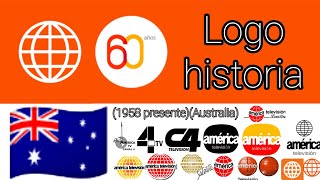 América televisión logo historia 1958 presenteAustralia [upl. by Ahseekan]