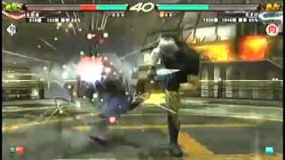 Tekken 6 BR  Lili vs King Yoshimitsu vs Bryan Hwoarang vs Law [upl. by Ahsyia]