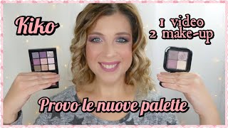 Kiko  Provo le nuove palette della linea permanente  laEliZ [upl. by Regnij]