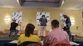 American Crossword Puzzle Tournament 2022  A Division Finals [upl. by Inttirb]