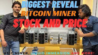 Latest ASIC Miner and Immersion Cooling  Prices Revealed  Ready Stock in INDIA [upl. by Doralynne]