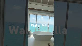 A water villa that exceeds all expectations ✨maldives travel trending shorts ytshort explore [upl. by Jecon606]