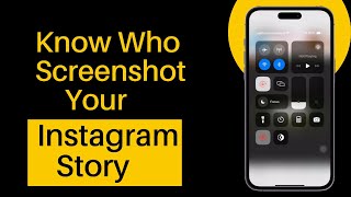 How to Know who Screenshots Your Instagram Story [upl. by Pasahow]