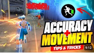 How To Increase MOVEMENT SPEED  ACCURACY 🎯 In FREE FIRE 🔥PRO TIPS AND TRICKS  FIREEYES GAMING [upl. by Mcwherter]