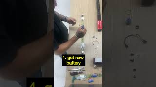 HOW TO change the battery in a laser wheel aligner [upl. by Follmer]