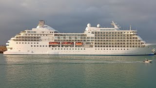 Cruise ship Seven Seas Navigator Spotted in Italy🇮🇹sailingforlife⚓cruiseviralvideo merchantnavy [upl. by Fruma]