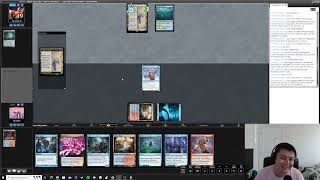 Izzet Wizards 8 Delver VS Bant Nadu  MTGO Modern League [upl. by Rehtaef451]