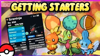 GAME LINK IN DESC HOW I GOT SHINY STARTERS IN POKÉMON BRICK BRONZE [upl. by Olim]