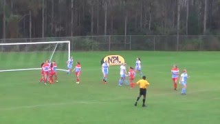 Lake Norman SC 9899 vs Connecticut FC 9899  201516 NPL Showcase Girls [upl. by Yecaw]