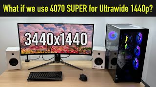 Is the RTX 4070 SUPER Powerful Enough for Ultrawide 1440p Gaming in 2024 [upl. by Alah]