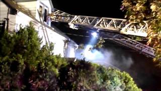 Palisades Park NJ House Fire 52814 [upl. by Lassiter]