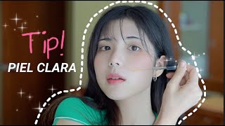 SECRETO PARA ACLARAR LA PIEL EN CASA I Hanna Coreana [upl. by Hanid]