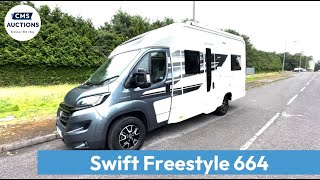 Swift Freestyle 664 SE  Motorhome Auction [upl. by Hilleary5]