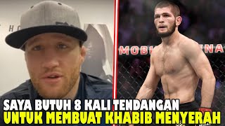 TERLALU PERCAYA DIRI  GAETHJE SEBUT CUMA BUTUH 8 KALI TENDANGAN UNTUK MEMBUAT KHABIB MENYERAH [upl. by Ylrebmyk48]