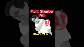 Front Shoulder Pain Exercise Rehab for Biceps Tendinitis and Rotator Cuff Injury [upl. by Nilac]