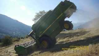 Grosse frayeur en direct ⚠️ JOHN DEERE 2256 DANGEROUS WORK  Subscribe Channel ↘️ [upl. by Annavoeg]