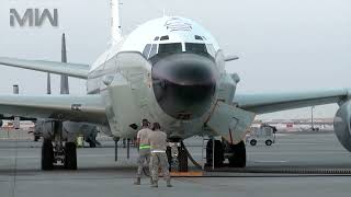 Boeing RC135S Cobra Ball US Aircraft for Tracking Nuclear Warheads [upl. by Emoraj980]