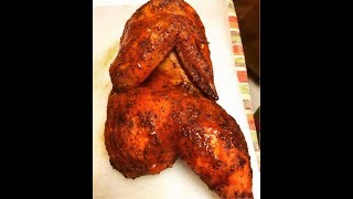 Grilled Buffalo Chicken On The Weber Kettle [upl. by Serafine]