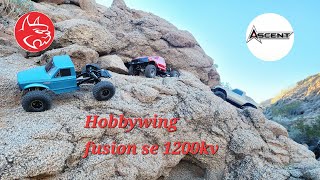 Redcat ascent gets Hobbywing fusion se 1200kv [upl. by Bayer]