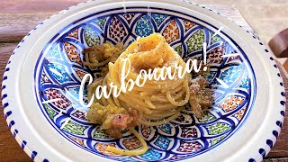 Pasta Lover  How to make Carbonara Easy Recipe  a US Army  Italy collaboration [upl. by Ecertal]